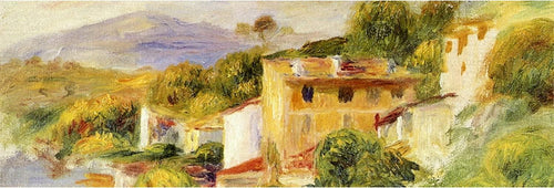 Paisagem Costeira (Pierre-Auguste Renoir) - Reprodução com Qualidade Museu