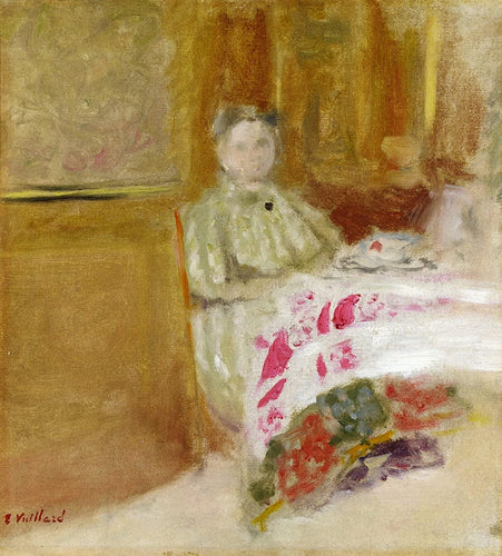 Madame Vuillard à mesa - Replicarte