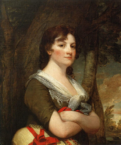 Elizabeth Parke Custis Law (Gilbert Stuart) - Reprodução com Qualidade Museu