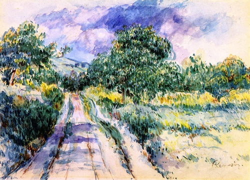 Pelos campos (Pierre-Auguste Renoir) - Reprodução com Qualidade Museu