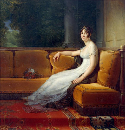 Retrato da Imperatriz Josefina (François Gerard) - Reprodução com Qualidade Museu