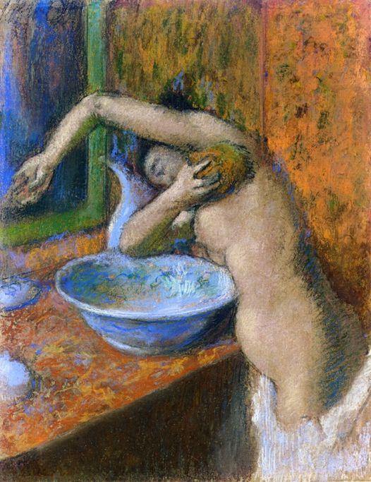 Mulher em seu banheiro (Edgar Degas) - Reprodução com Qualidade Museu
