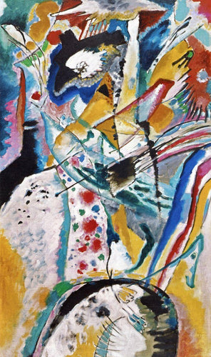 Grande estudo para um mural de Edwin R. Campbell - verão (Wassily Kandinsky) - Reprodução com Qualidade Museu