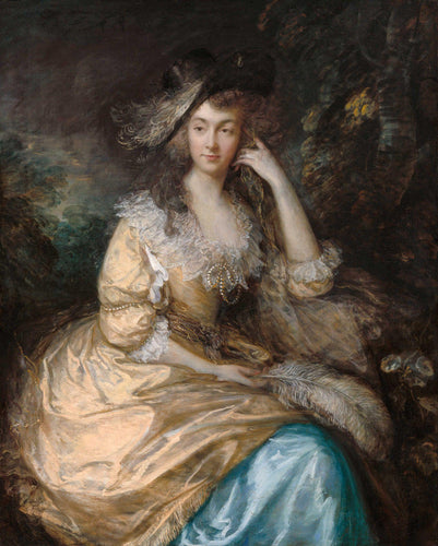 Retrato de Frances Susanna, Lady De Dunstanville