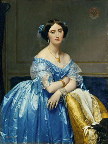 Retrato da princesa Albert De Broglie