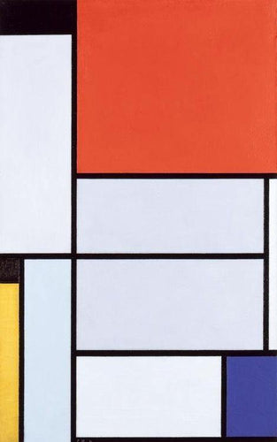 Tableau I (Piet Mondrian) - Reprodução com Qualidade Museu