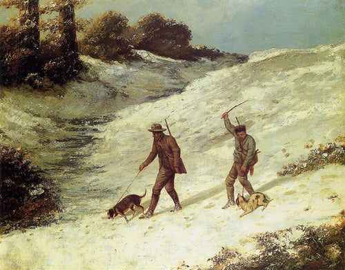 Caçadores furtivos na neve