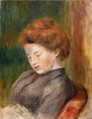 Busto de mulher (Pierre-Auguste Renoir) - Reprodução com Qualidade Museu