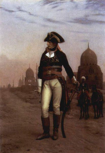 General Bonaparte no Cairo (Jean-Leon Gerome) - Reprodução com Qualidade Museu