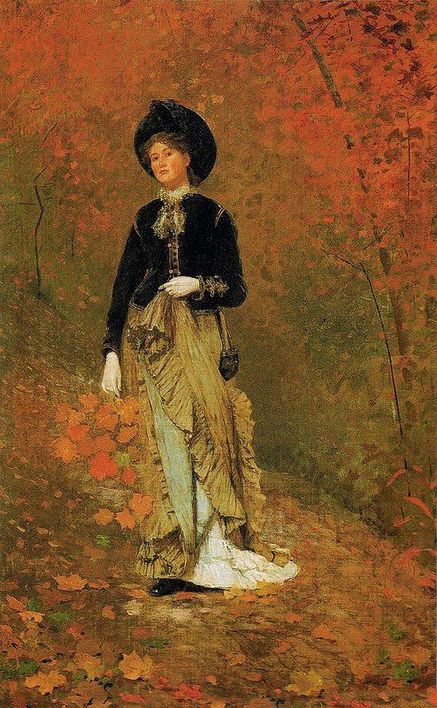 Outono (Winslow Homer) - Reprodução com Qualidade Museu