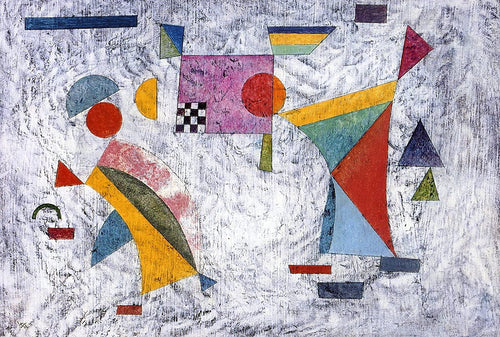 Voador (Wassily Kandinsky) - Reprodução com Qualidade Museu