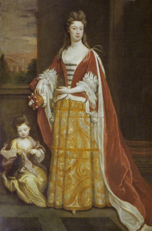 Jemima Duquesa de Kent e sua filha Lady Jemima Grey