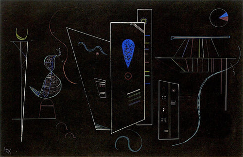 sim (Wassily Kandinsky) - Reprodução com Qualidade Museu
