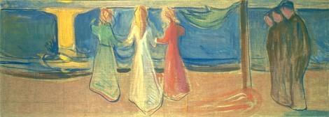 Deseje o friso de Reinhardt (Edvard Munch) - Reprodução com Qualidade Museu