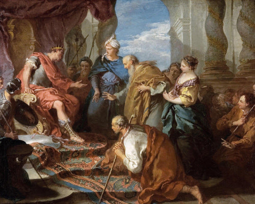 José Apresentando Seu Pai e Irmãos ao Faraó