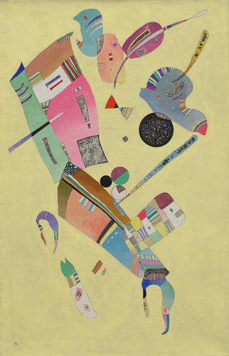 Moderação (Wassily Kandinsky) - Reprodução com Qualidade Museu