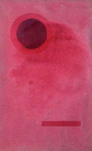 Círculo e retângulo (Wassily Kandinsky) - Reprodução com Qualidade Museu