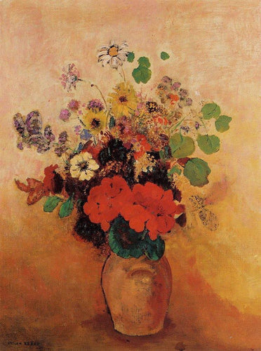 Vaso de flores (Odilon Redon) - Reprodução com Qualidade Museu