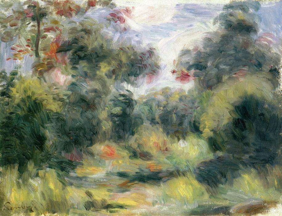 Limpando - Pierre-Auguste Renoir