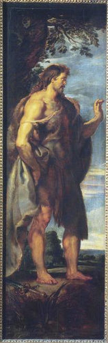 A ressurreição de Cristo - painel esquerdo (Peter Paul Rubens) - Reprodução com Qualidade Museu