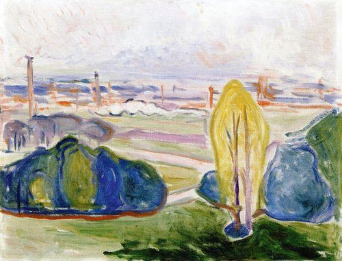 Ver em Chemnitztal (Edvard Munch) - Reprodução com Qualidade Museu