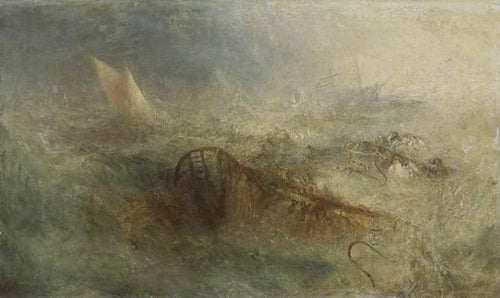 A tempestade (Joseph Mallord William Turner) - Reprodução com Qualidade Museu