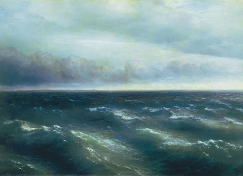 Mar Negro (Ivan Aivazovsky) - Reprodução com Qualidade Museu