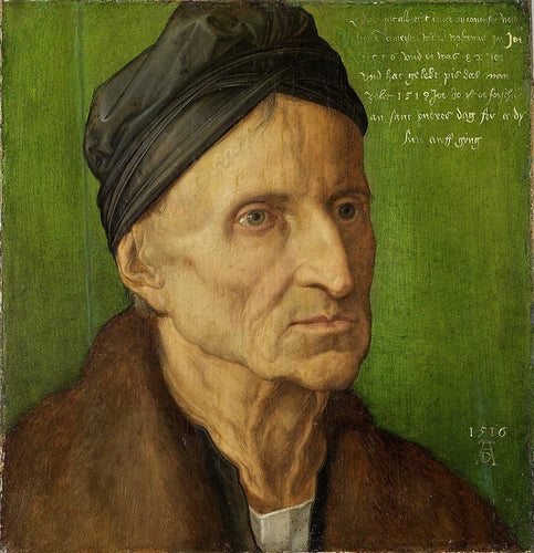 Retrato do pintor Nuremberger Michael Wolgemut - Replicarte