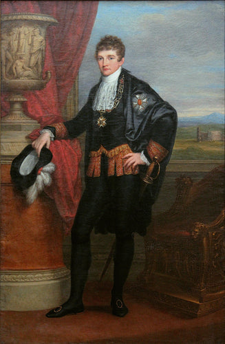 Retrato de Ludwig I da Baviera como príncipe herdeiro - Replicarte