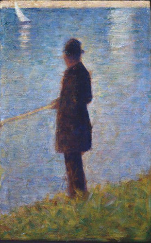 Pescador (Georges Seurat) - Reprodução com Qualidade Museu