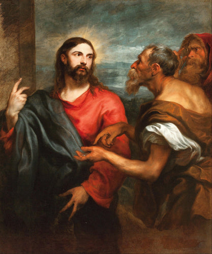 Cristo da Moeda (Anthony van Dyck) - Reprodução com Qualidade Museu