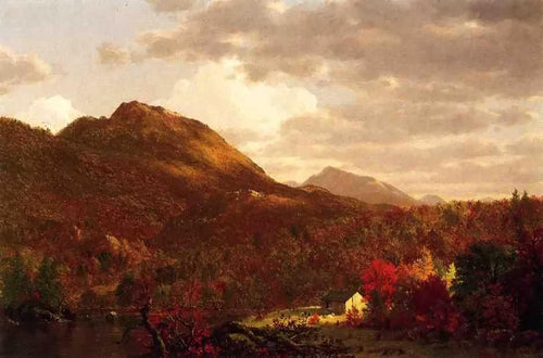 Outono no Hudson (Frederic Edwin Church) - Reprodução com Qualidade Museu