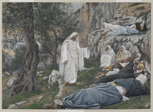 Jesus ordena aos apóstolos que descansem