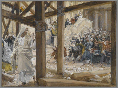Os judeus pegaram pedras para apedrejar Jesus