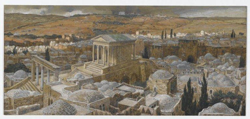 O templo pagão construído por Adriano no local do calvário