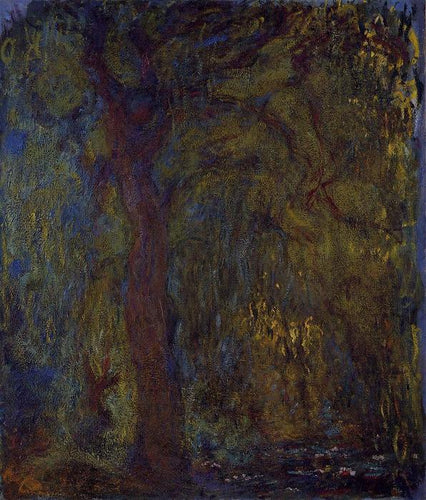 Weeping Willow (Claude Monet) - Reprodução com Qualidade Museu