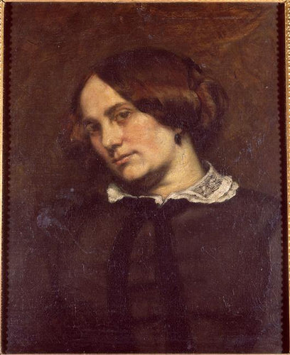 Retrato de Zelie Courbet
