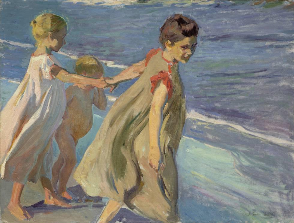 Summer-Study (Joaquin Sorolla) - Reprodução com Qualidade Museu