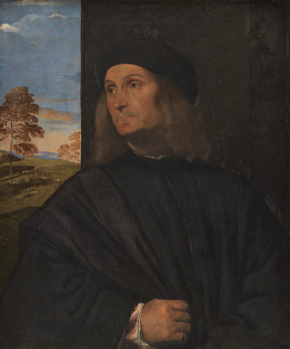 Retrato do pintor veneziano Giovanni Bellini