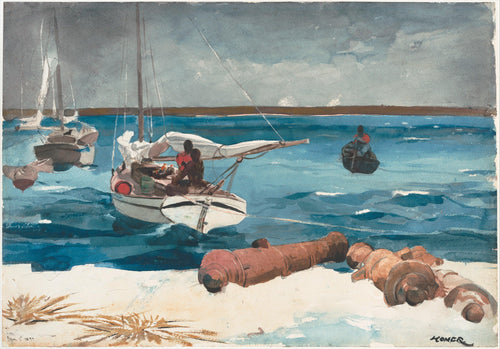Nassau (Winslow Homer) - Reprodução com Qualidade Museu