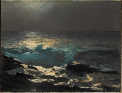 Luar, luz da ilha de madeira (Winslow Homer) - Reprodução com Qualidade Museu