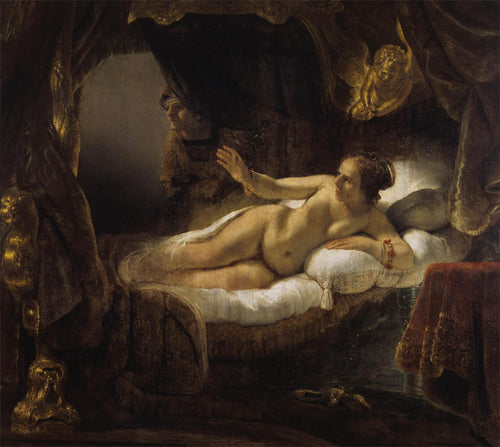 Danae (Rembrandt) - Reprodução com Qualidade Museu