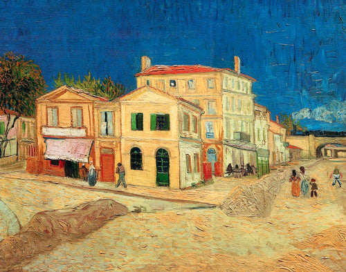 Decoração Para Casa Amarela (Vincent Van Gogh) - Reprodução com Qualidade Museu