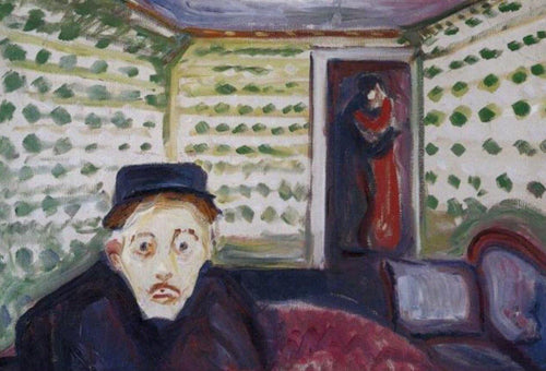 Ciúmes (Edvard Munch) - Reprodução com Qualidade Museu