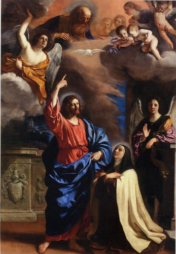 Cristo Aparecendo a Santa Teresa