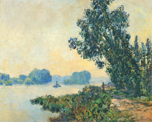 O Caminho de Reboque em Granval (Claude Monet) - Reprodução com Qualidade Museu