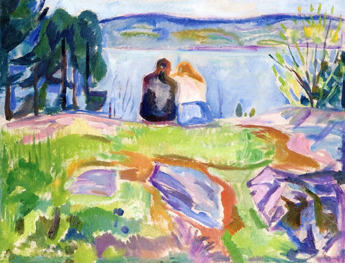 Primavera (Edvard Munch) - Reprodução com Qualidade Museu