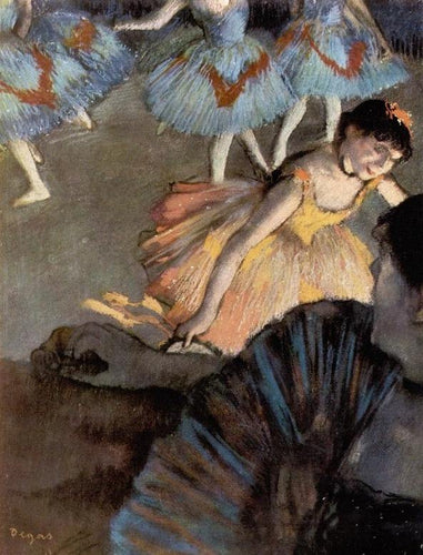 Um balé visto do camarote da ópera (Edgar Degas) - Reprodução com Qualidade Museu