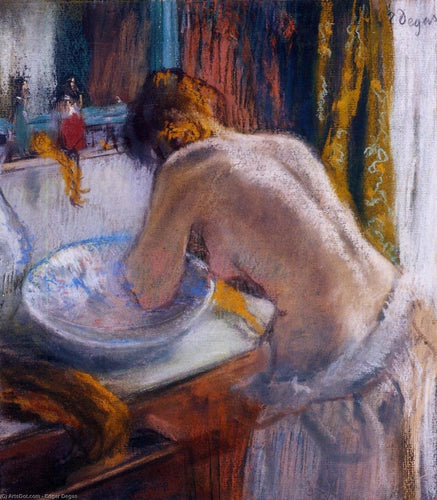 The Toilette (Edgar Degas) - Reprodução com Qualidade Museu