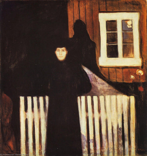 Luar (Edvard Munch) - Reprodução com Qualidade Museu